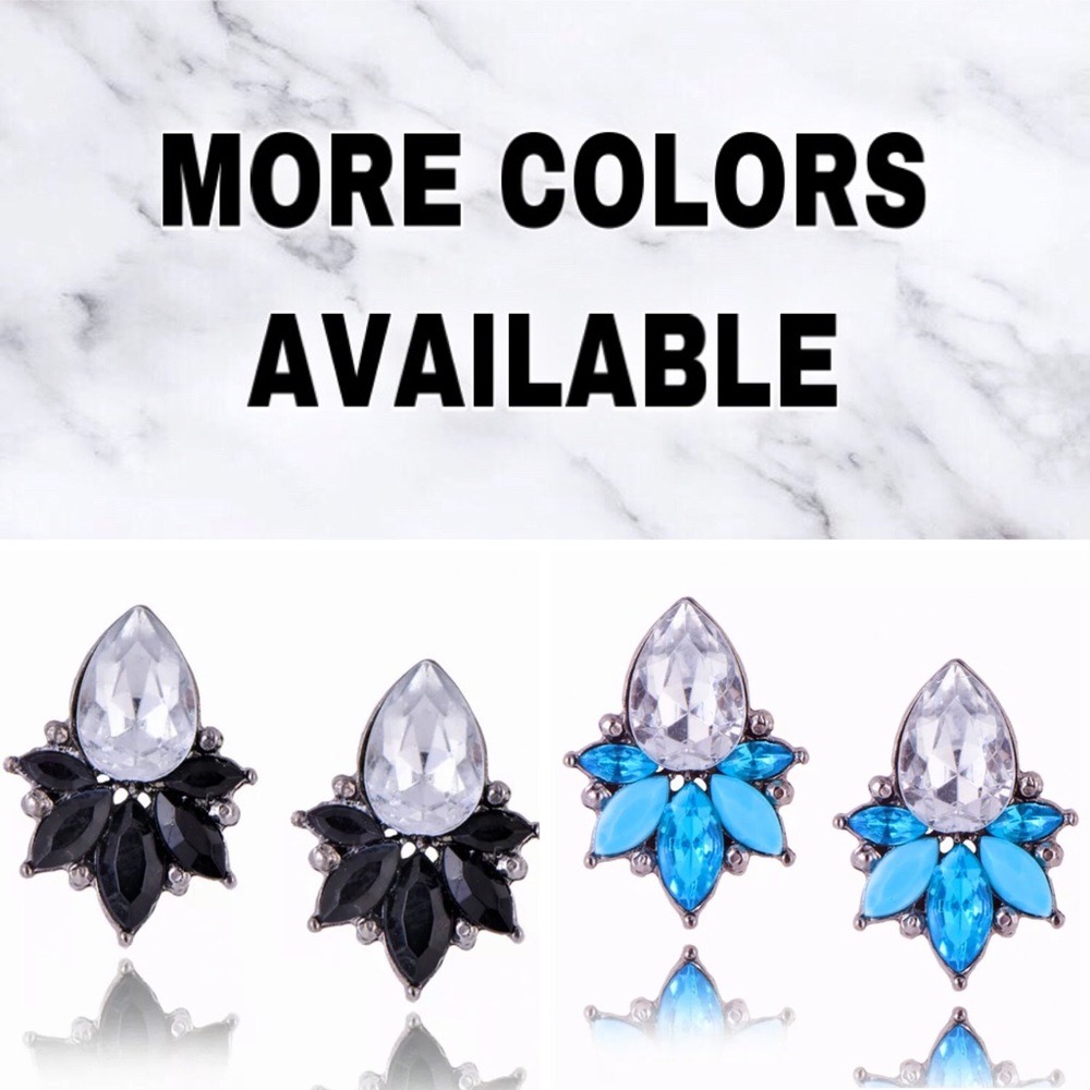 🔴𝟱/$𝟭𝟱🔴𝗖𝗟𝗘𝗔𝗥𝗔𝗡𝗖𝗘 Black Earrings NEW - Picture 4 of 6